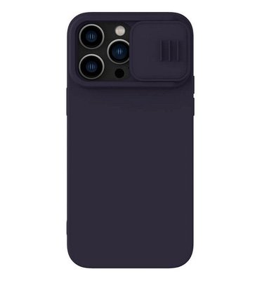 Nillkin Apple iPhone 14 Pro, CamShield Silky Magnetic Silicone Case, Midnight Blue 148092 фото