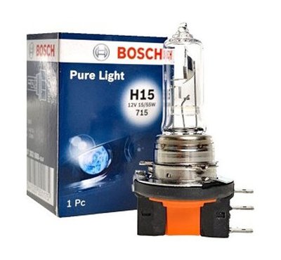 Bosch Pure Light H15 12V 15/55W PGJ23t-1 ID999MARKET_6591503 фото