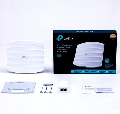 Wi-Fi AC Dual Band Access Point TP-LINK "EAP225", 1317Mbps, MU-MIMO, Omada Centralized Mgmnt, PoE 82312 фото