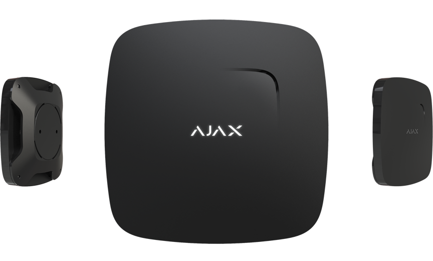 Ajax Wireless Security Fire Detector "FireProtect Plus", Black, CO Sensor 143002 фото