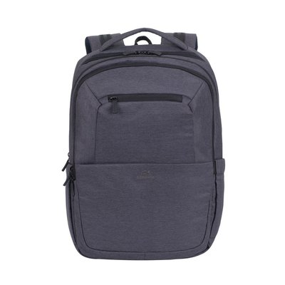 Backpack Rivacase 7760, for Laptop 15,6" & City bags, Canvas Black 90756 фото