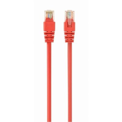 Patch Cord Cat.6U 0.25m, Red, PP6U-0.25M/R, Cablexpert, Stranded Unshielded 131491 фото