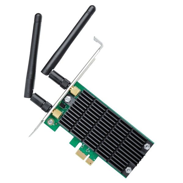 PCIe Wireless AC Dual Band LAN Adapter, TP-LINK "Archer T4E", 1200Mbps, MIMO 109341 фото