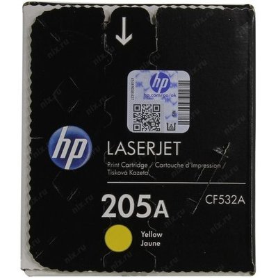 Laser Cartridge HP CF532A (205A) Yellow 120270 фото