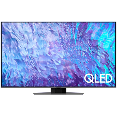 65" QLED SMART TV Samsung QE65Q80CAUXUA, 3840x2160 4K UHD, Tizen, Argintiu 211896 фото