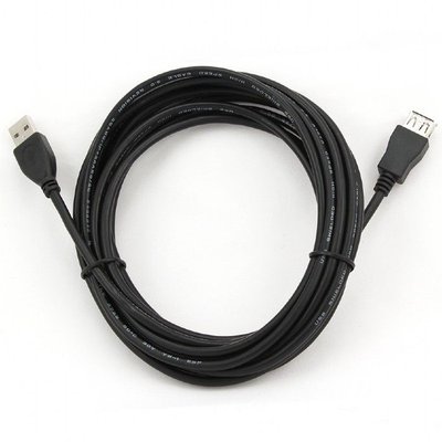Cable USB, USB AM/AF, 4.5 m, USB2.0, Cablexpert, CCP-USB2-AMAF-15C 42851 фото