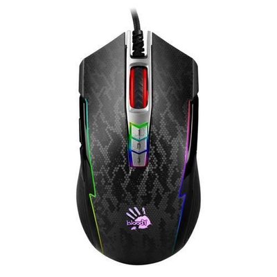 Gaming Mouse Bloody P93s, Optical, 100-8000 dpi, 8 buttons, RGB, Macro, Ambidextrous, USB 116122 фото