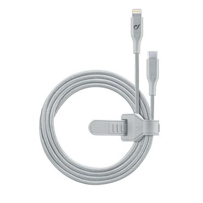 Type-C to Lightning Cable Cellular, Strip MFI, 1M, Silver 147451 фото