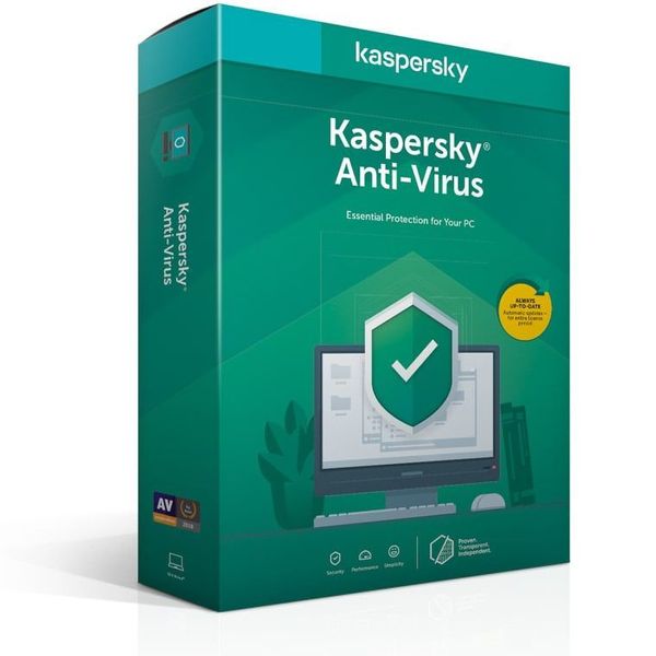 Kaspersky Anti-Virus BOX 2 Dt 1 Year Base 84661 фото