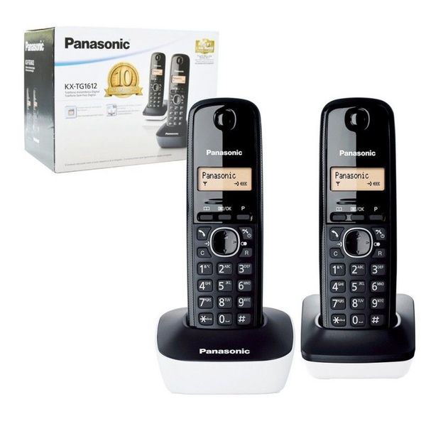 Dect Panasonic KX-TG1611UAW, White, AOH, Caller ID 46787 фото