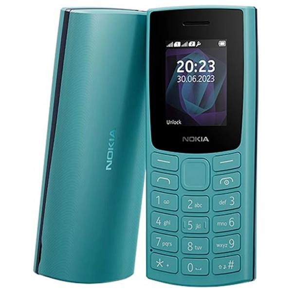 Telefon mobil Nokia 105 (2023), Cyan 206470 фото