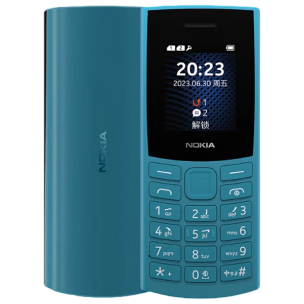 Telefon mobil Nokia 105 (2023), Cyan 206470 фото