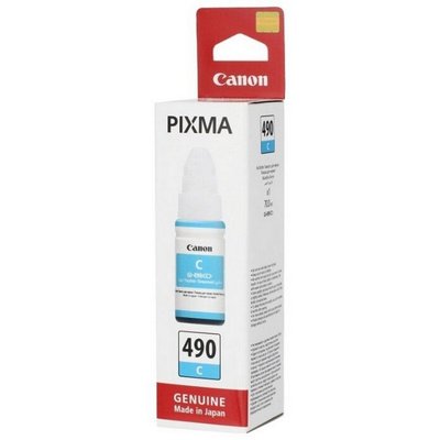 Ink Barva for G series Canon Cyan (GI-490 C) 180gr (G490-504) 119852 фото
