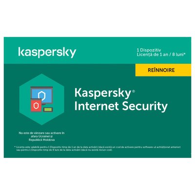 Kaspersky Internet Security Card 1 Dev 1 Year Renewal 84058 фото