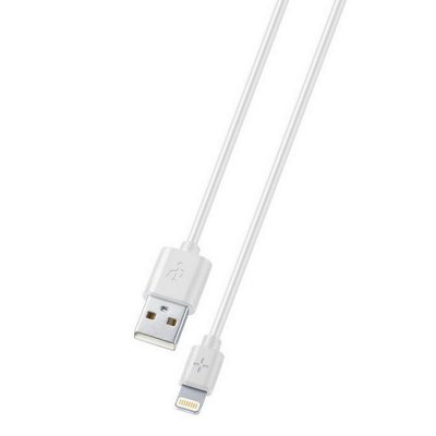 Lightning Cable Ploos, MFI, 1M, White 137737 фото