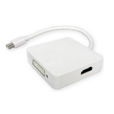 Adapter 3-in-1 DP Mini to HDMI/DVI/DP cable 0.15M 62033 фото