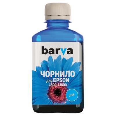 Ink Barva for Epson L800/810/850/1800 (T6732) cyan 180 gr compatible 97397 фото