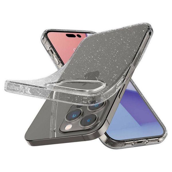 Spigen iPhone 14 Pro Max, Liquid Crystal, Glitter Crystal 147543 фото