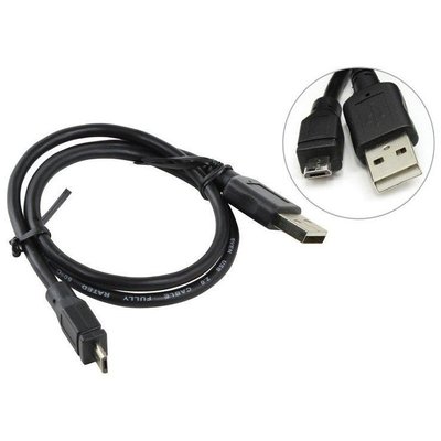 Cable Micro USB2.0, Micro B - AM, 0.5 m, SVEN 63186 фото