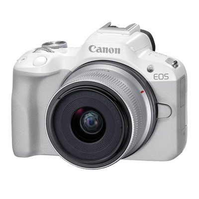 DC Canon EOS R50 White & RF-S 18-45mm f/4.5-6.3 IS STM KIT 209613 фото