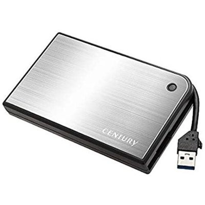 2.5" SATA HDD/SSD External Case (USB3.0) Century "CMB25U3SV6G", Black-Silver, Tool-Free 129192 фото