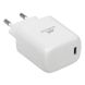 Wall Charger Rivacase PS4191 WD4, + Type-C-C to Type-C, 20W, White 200973 фото 2