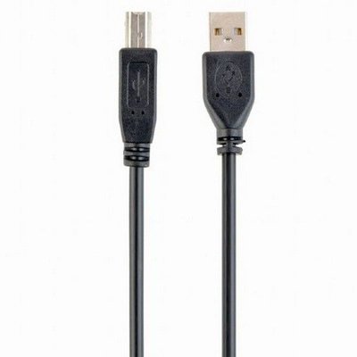 Cable USB, AM/BM, 1.8 m, USB2.0, High quality, Cablexpert, Black, CCP-USB2-AMBM-6 42854 фото