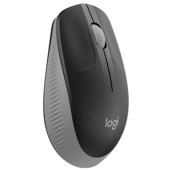 Wireless Mouse Logitech M190 Full-size, Optical, 1000 dpi, 3 buttons, Ambidextrous, Grey 120089 фото