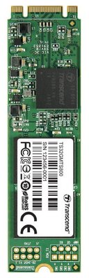.M.2 SATA SSD 32GB Transcend "TS32GMTS800S" [80mm, R/W:500/450MB/s, 70K/75K IOPS, SM2246EN, MLC] 85965 фото