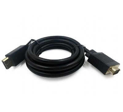 Cable DP to VGA 5.0m Cablexpert, CCP-DPM-VGAM-5M 110702 фото