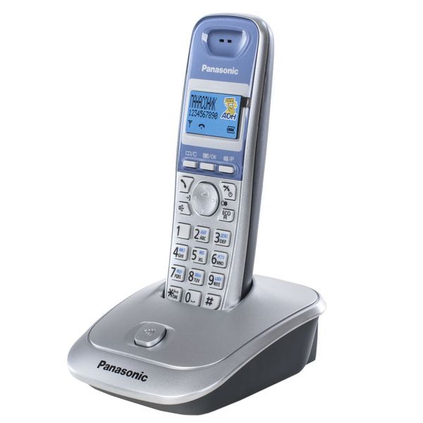 Dect Panasonic KX-TG2511UAS, Silver, AOH, Caller ID, LCD, Sp-phone 41803 фото