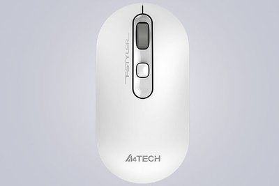 Wireless Mouse A4Tech FG20, Optical, 1000-2000 dpi, 4 buttons, Ambidextrous, 2xAAA, White, USB 120443 фото