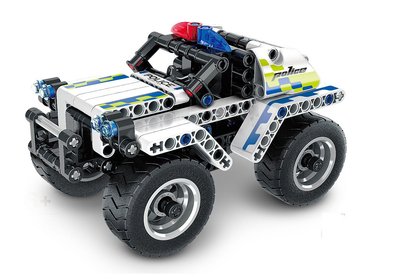 5805, XTech Bricks: Pull Back Police Car, 199 pcs 113961 фото