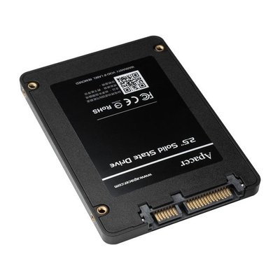 2.5" SATA SSD 240GB Apacer "AS340X" [R/W:550/520MB/s, 38/75K IOPS, 140 TBW, 3D-NAND TLC] 126251 фото