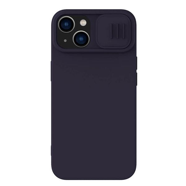 Nillkin Apple iPhone 14, CamShield Silky Silicone Case, Dark Purple 149434 фото