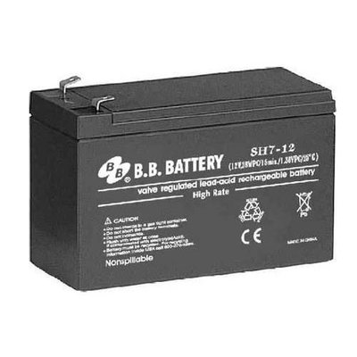 Baterie UPS 12V/ 7AH T2 B.B. SH7-12, 3-5 Years 203032 фото