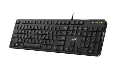 Keyboard Genius SlimStar M200, Low-profile, Chocolate Keycap, Fn Keys, Black, USB 145737 фото