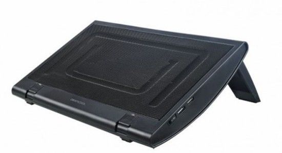 Notebook Cooling Pad Deepcool N180 FS, up to 15.6", 1x180mm,20dBA,1xUSB, Metal mesh,Adjustable angle 116946 фото