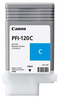 Ink Cartridge Canon PFI-120C, Cyan 97311 фото