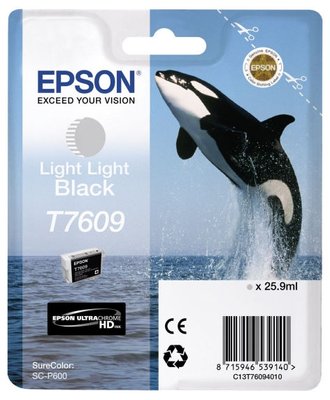 Ink Cartridge Epson T760 SC-P600 Light Light Black, C13T76094010 109705 фото