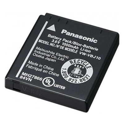 Battery pack Panasonic VW-VBJ10E-K, 1000 mAh for HDC-SD9/HS9/SD5/SD1/SX5/DX1, 30830 фото