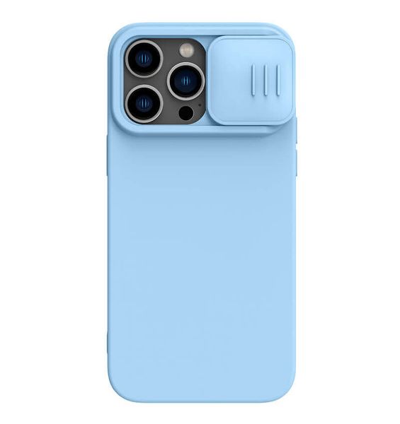 Nillkin Apple iPhone 14 Pro, CamShield Silky Silicone Case, Blue Haze 148120 фото