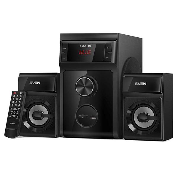 Speakers SVEN "MS-301" SD-card, USB, Black, 40w / 20w + 2x10w / 2.1 124698 фото
