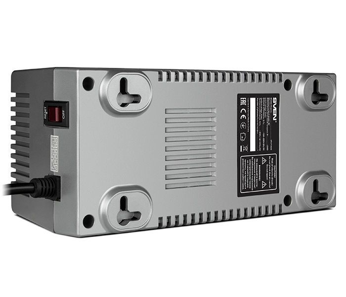 Stabilizer Voltage SVEN VR-F1500, max.500W, Output: 4 × CEE7/4 (2 for AVR, 2 for surge protection) 116184 фото