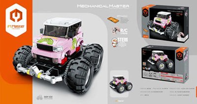 8036, iM.Master Bricks:RC & APP Programming Off-Road Monster Truck 310 pcs 138065 фото