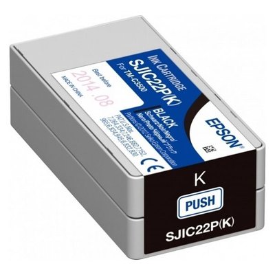 Ink Cartridge Epson SJIC22P(K), for TM-C3500 106404 фото