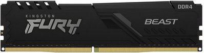 16GB DDR4-3200MHz Kingston FURY Beast (KF432C16BB1/16), CL16-18-18, 1.35V, Intel XMP 2.0, Black 132207 фото