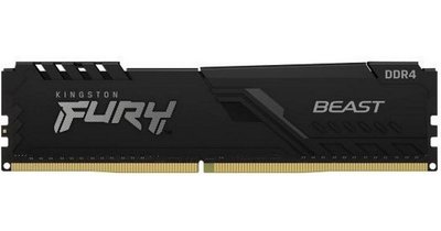 .8GB DDR4-3200MHz Kingston FURY Beast (KF432C16BB/8), CL16-18-18, 1.35V, Intel XMP 2.0, Black 132205 фото