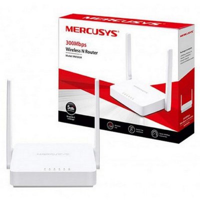 Wi-Fi N MERCUSYS Router, "MW305R", 300Mbps, 3x5dBi Antennas, 3xLAN Ports 92295 фото