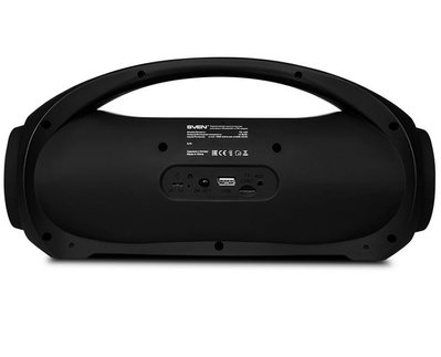 Speakers SVEN "PS-420" 12w, Black, Bluetooth, microSD, FM, AUX, USB, power:1800mA, USB, DC5V 83088 фото